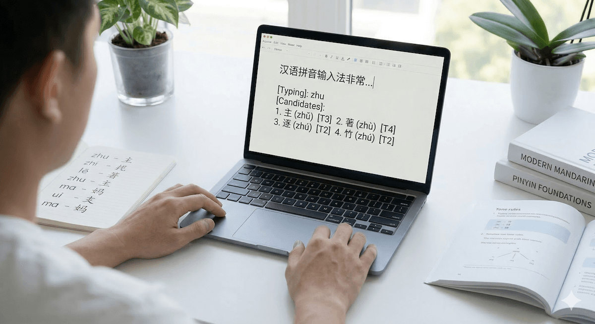 만다린 병음 음절 인터랙티브 표