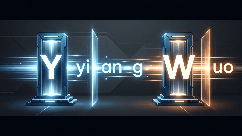 Using 'y' and 'w' as Syllable Starters