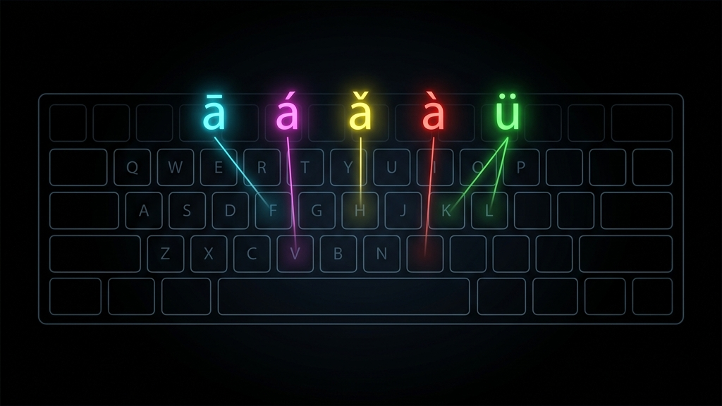 Typing Pinyin with tone marks (ā, á, ǎ, à) takes the right keyboard setup.