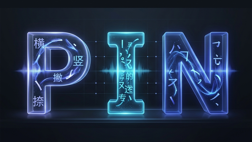 Pinyin uses the Roman alphabet to carry the sounds of Mandarin.